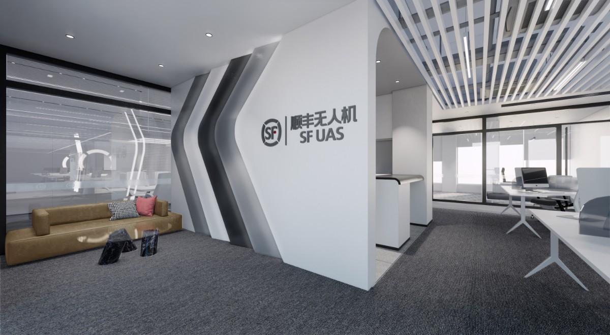 新作赏析｜顺丰旗下丰鸟科技，灰派办公室原来也可以这么富有科技感！