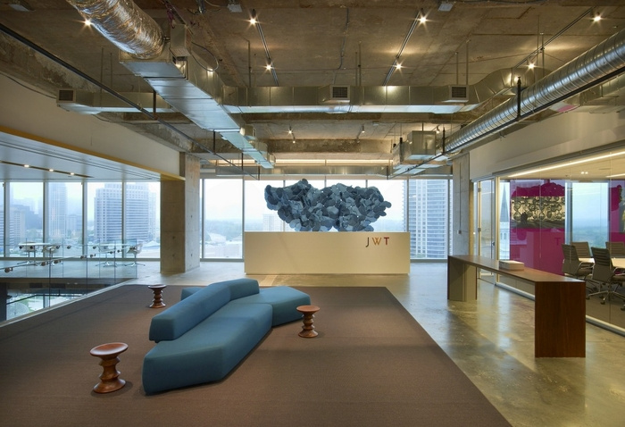 JWT 亚特兰办公室装修设计，精致温柔环境