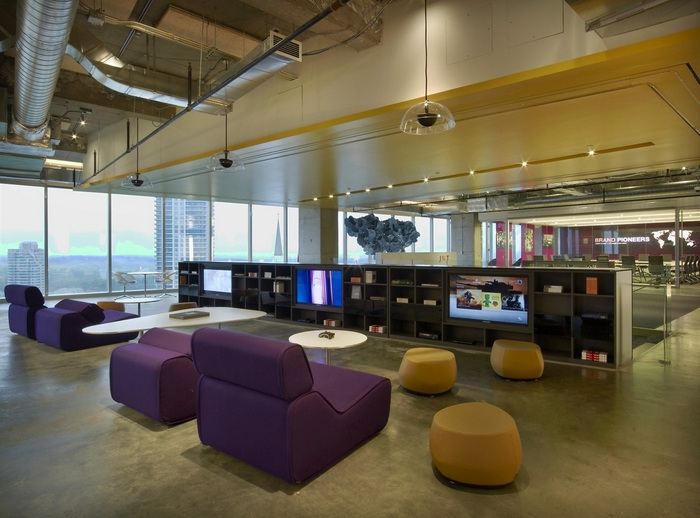 JWT 亚特兰办公室装修设计，精致温柔环境