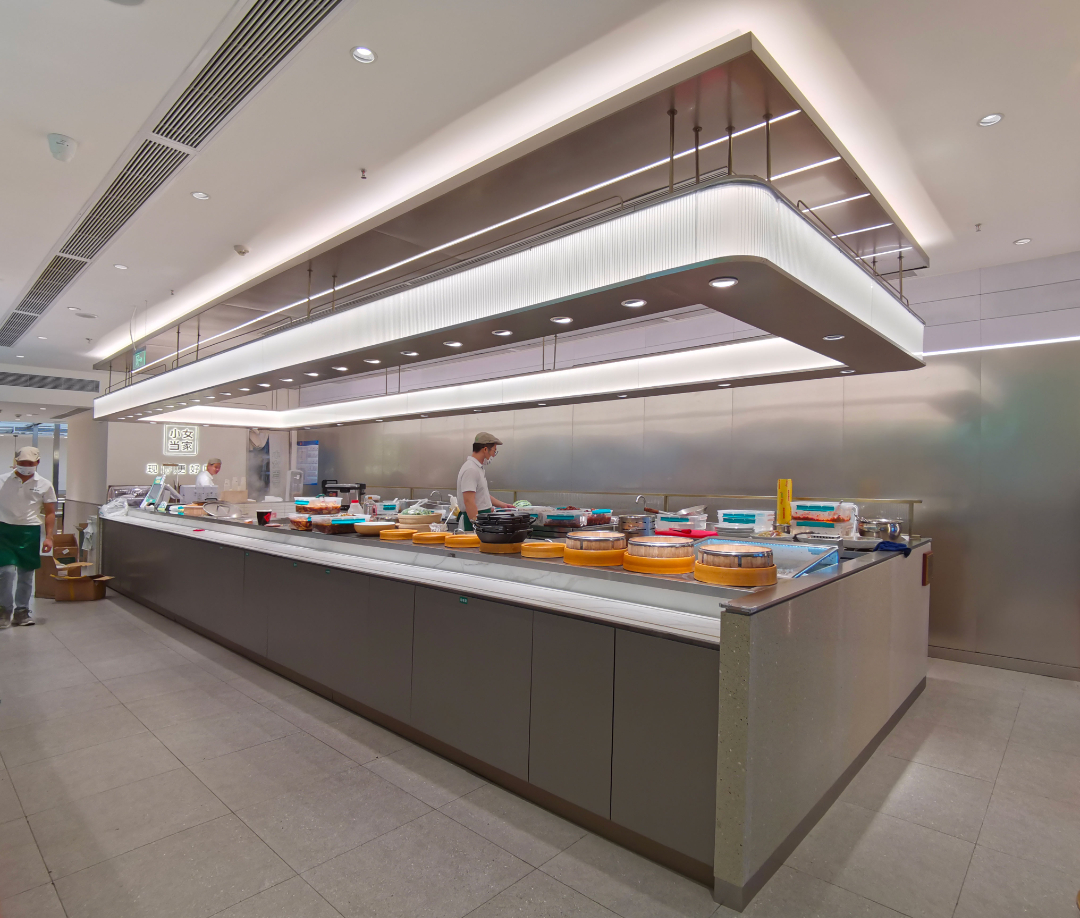 轻松易筑项目交付，连锁快餐品牌“小女当家”新店来啦！