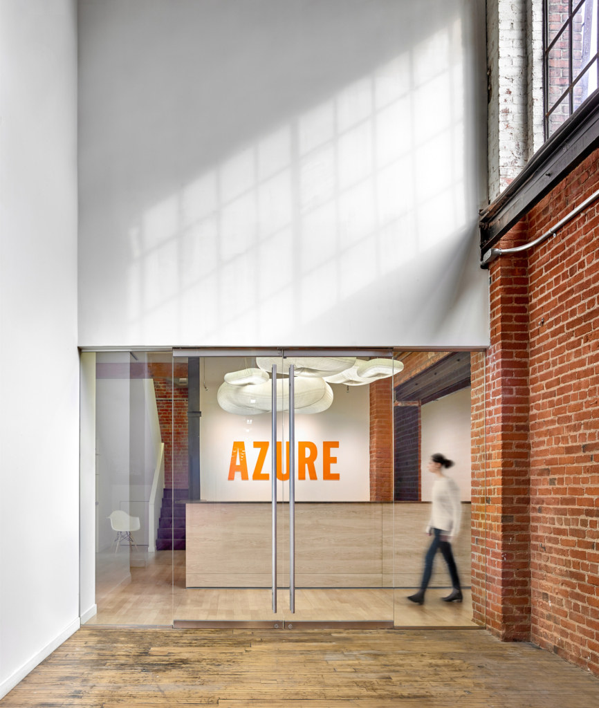 Azure办公室装修改造项目赏析