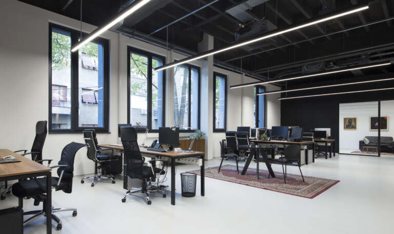科芬办公室设计效果丨现代化灵活办公