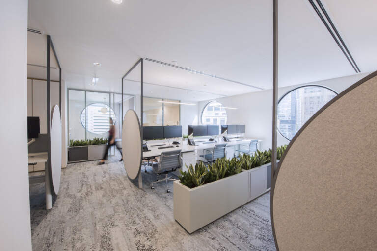 格罗夫纳办公室装修改造，设计出现代舒适感效果