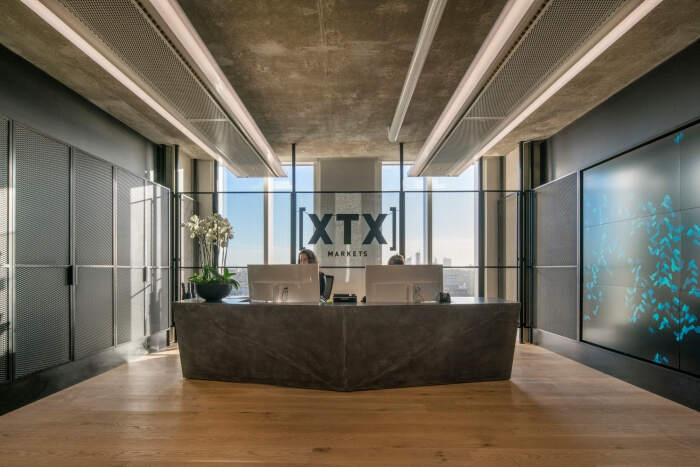 XTX金融科技办公室设计，工业风特效非常好看