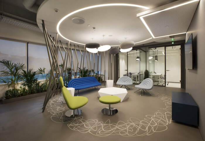巴斯夫土耳其办公室装修，拥有创新、环保和丰富多彩的效果