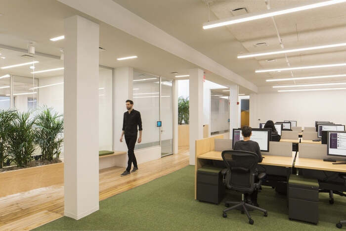 Slack办公室装修设计丨简约办公风格