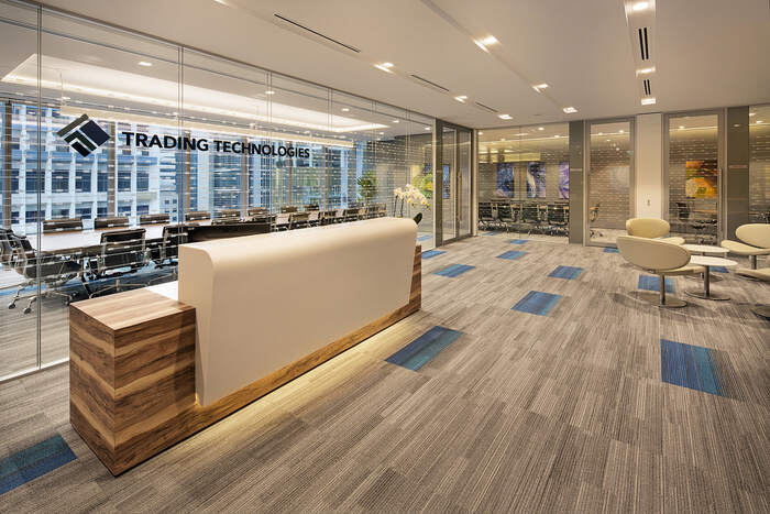 贸易技术办公室设计，创造独特现代舒适办公