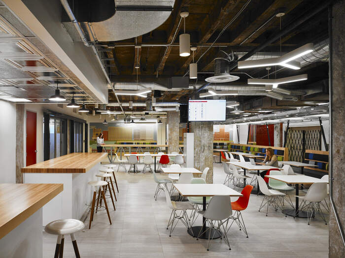 Yelp办公室装修设计，工业朴素充满活力效果