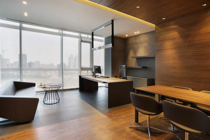 伊斯坦布尔办公室装修项目，体现出简单时尚办公环境