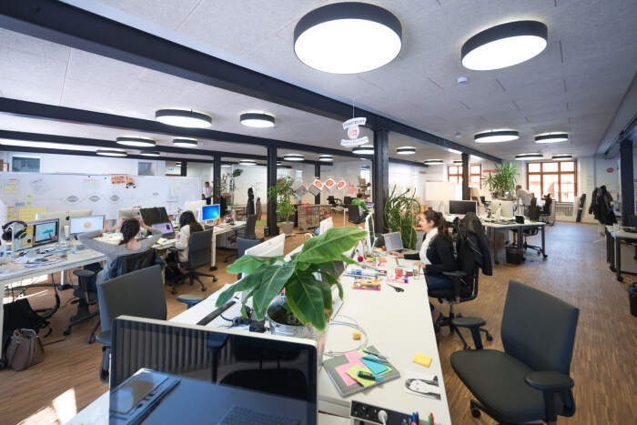 SAP办公室装修改造，显得灵活、创新环境