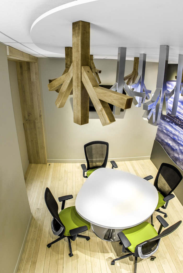 当格罗斯河办公室装修设计，创造办公充满活力环境