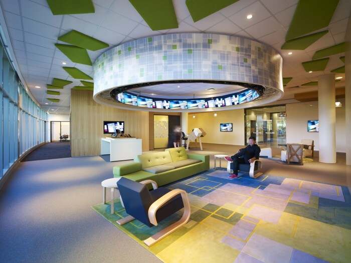 微软智能办公室设计，设计出灵活办公环境