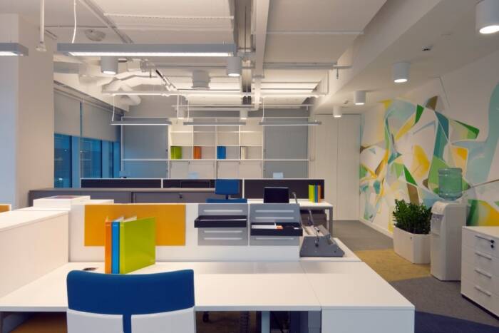 现代风格办公室设计效果，创造更好环境办公