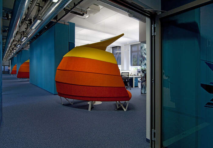 Wirtschaftsblatt公司办公室设计，拥有新鲜动态办公环境