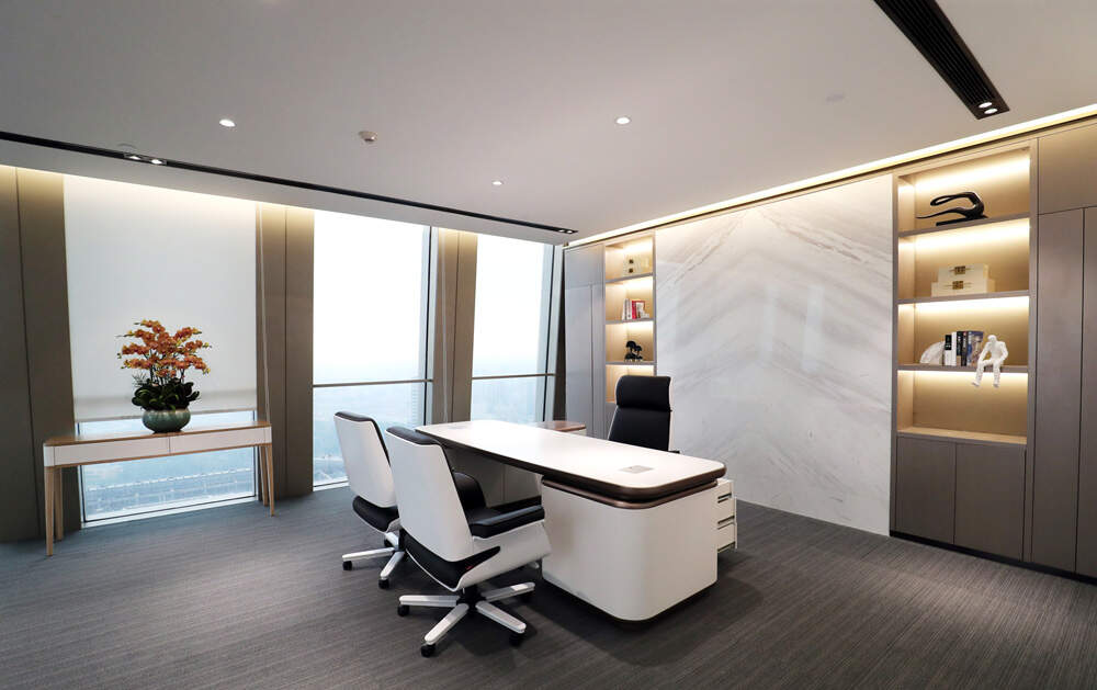 办公室装修设计年轻现代化风格相结合