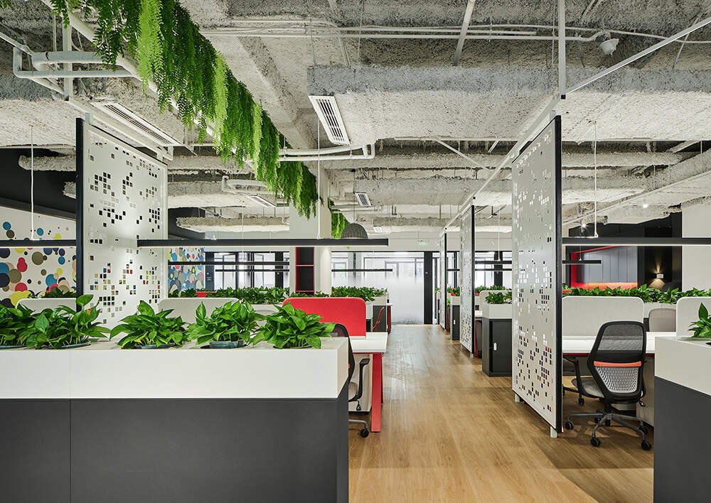 绿色与可持续丨环保办公室装修设计创意