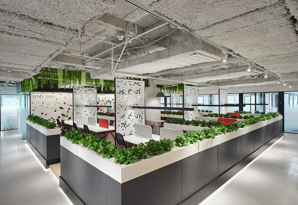 绿色与可持续丨环保办公室装修设计创意