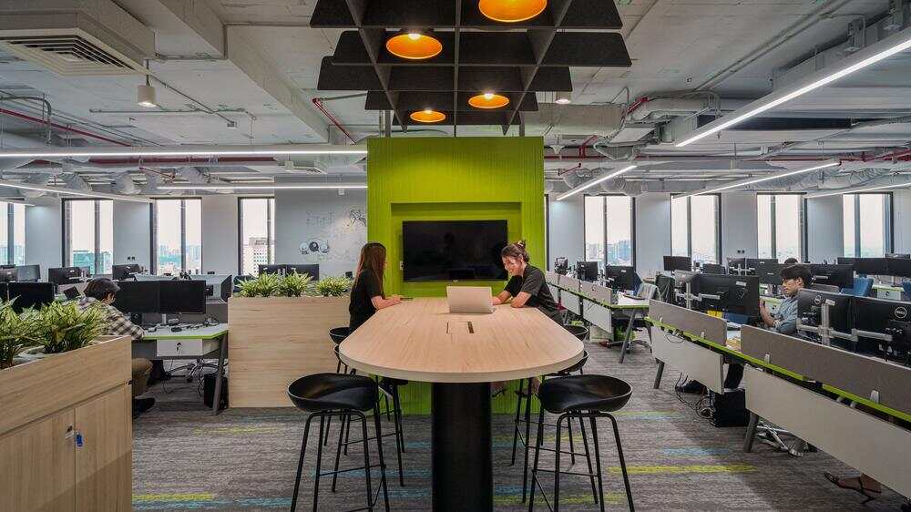 充满活力丨色彩与元素在办公室装修设计中的运用