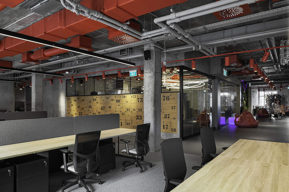 创意工作区域丨办公室装修设计中的灵感聚集地